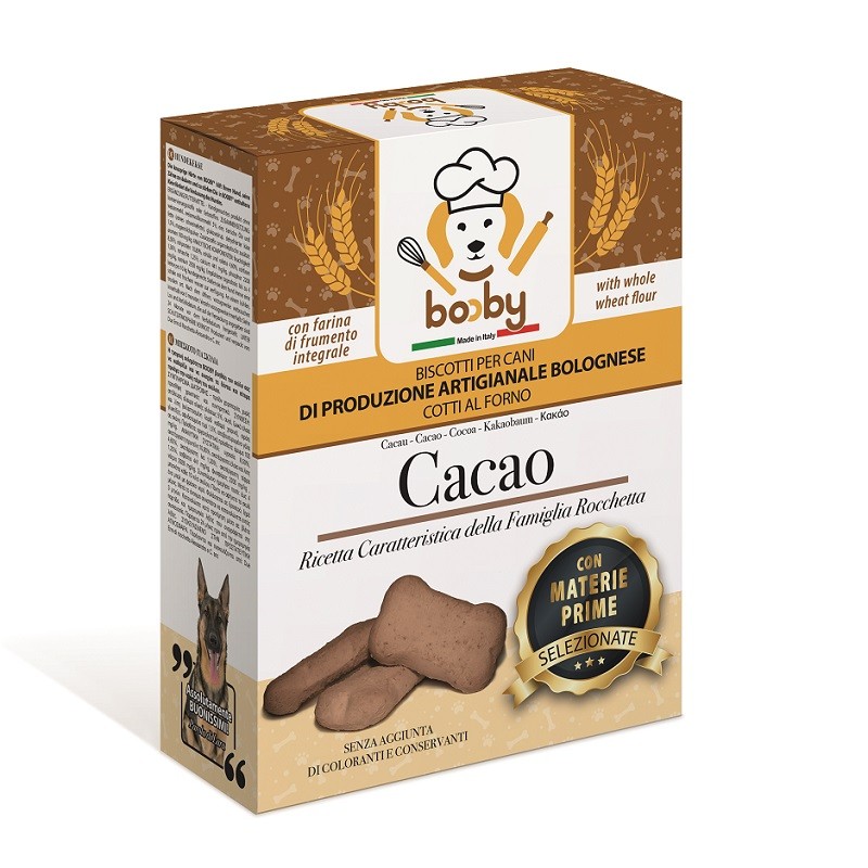 BOOBY BISCOTTO C/CACAO GR400