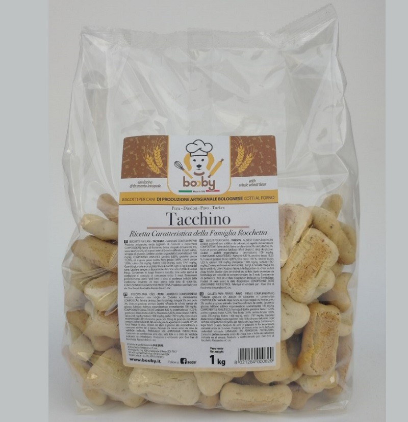 BOOBY BISCOTTO TACCHINO KG 1