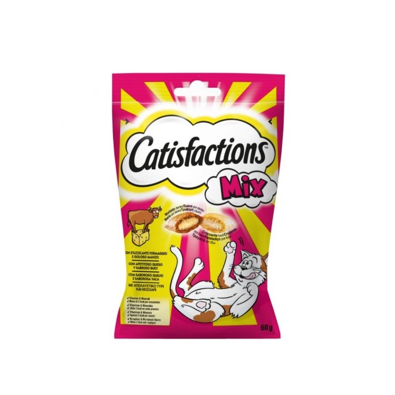 CATISFACTION MIX SALMONE e FORMAGGIO gr 60