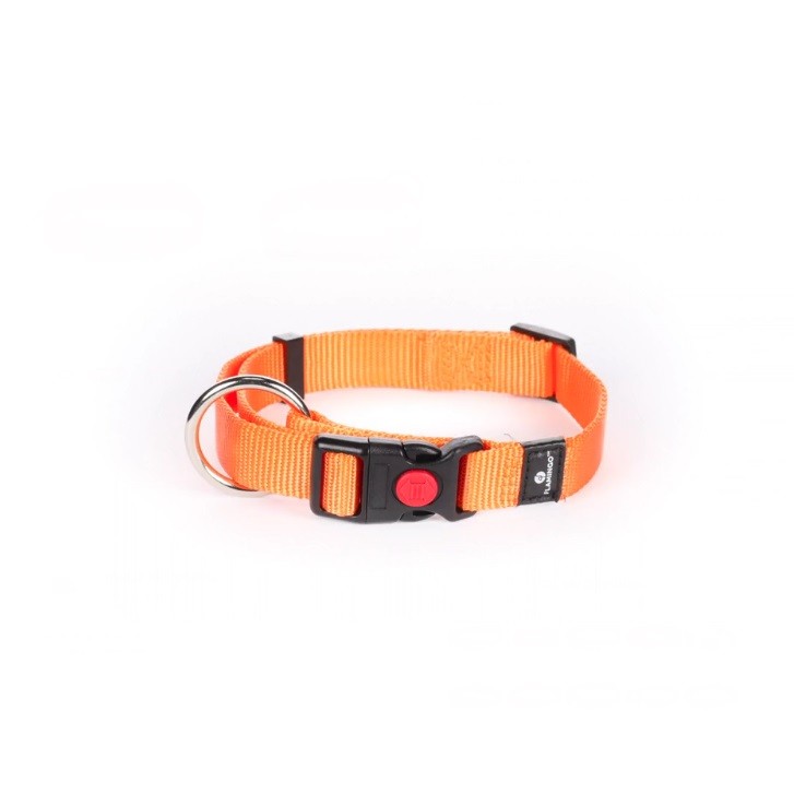 COLLARE ZIGGI ARANCIO M 40-55CM 20MM