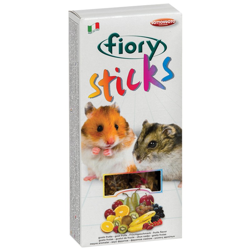 FIORY STICKS CRICETI FRUTTA GR 100 SOTTOVUOTO