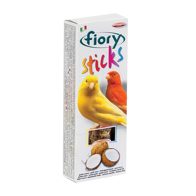 FIORY STICKS CANARINI COCCO GR 60 SOTTOVUOTO