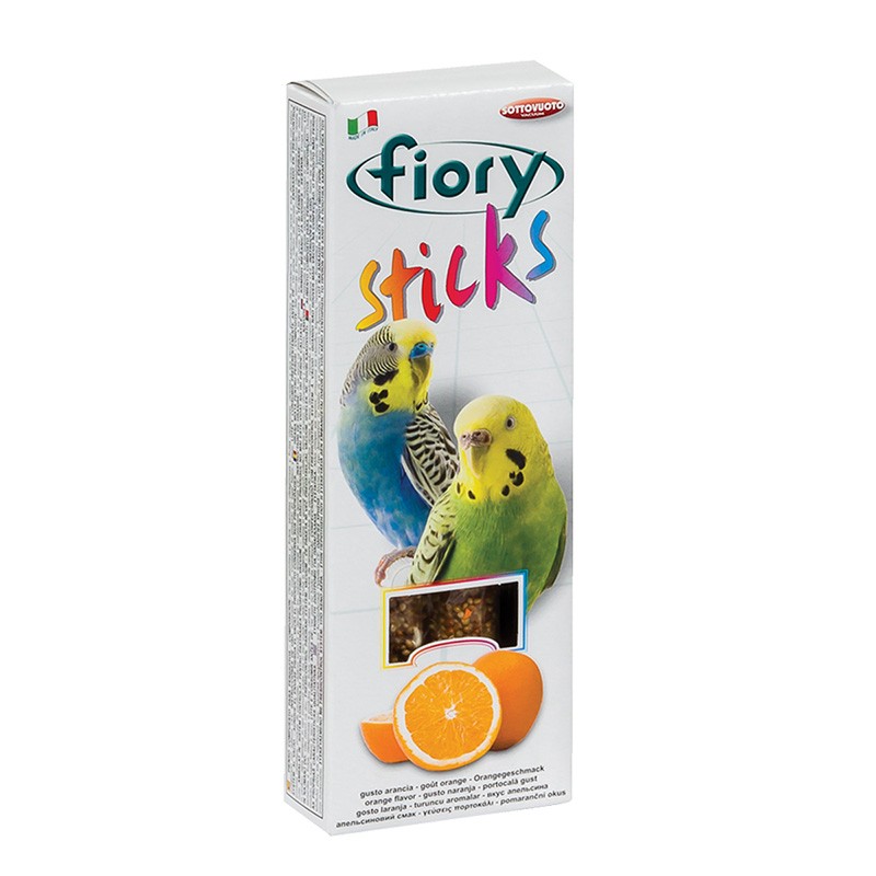 FIORY STICKS PAPPAGALLINI ARANCIA GR 60 SOTTOVUOTO