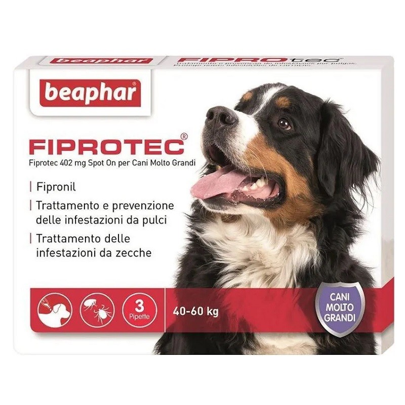 FIPROTEC CANE DA 40 A 60 KG   402 MG - 3 PIP