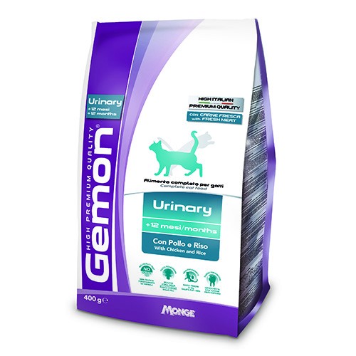 GEMON GATTO URINARY CARNI BIANCHE GR 400