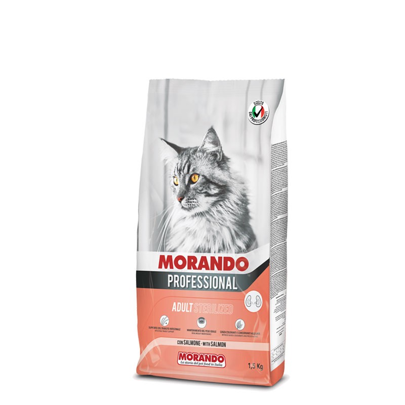 MIGLIOR GATTO NUTRIBENE ADULT STERILIZZATO SALMONE KG 1,5