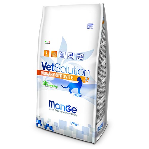 MONGE GATTO VET SOLUTION URINARY STRUVITE KG 1,5