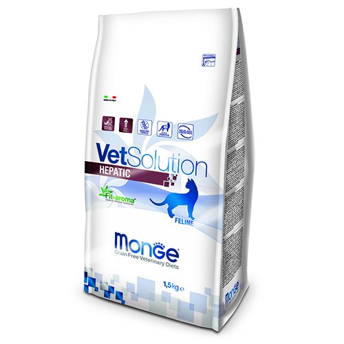 MONGE GATTO VETSOLUTION HEPATIC KG 1,5