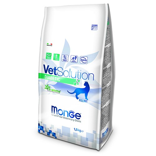 MONGE GATTO VET SOLUTION DIABETIC  KG 1,5