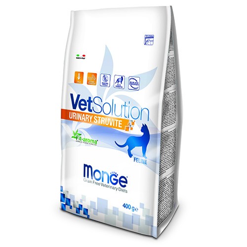MONGE GATTO VET SOLUTION URINARY STRUVITE GR 400