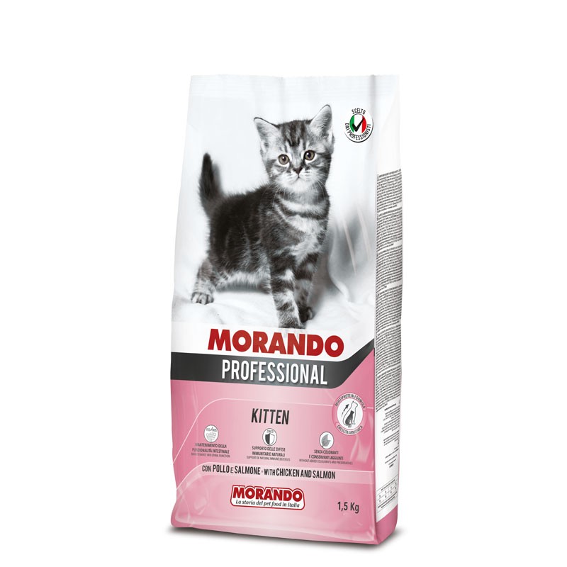 MIGLIOR GATTO PROFESSIONAL KITTEN POLLO E SALMONE KG 1,5