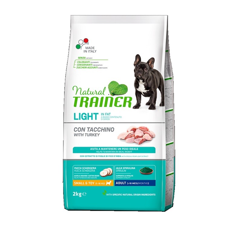 NATURAL TRAINER CANE LIGHT IN FAT TACCHINO SMALL&TOY KG 7 new pack
