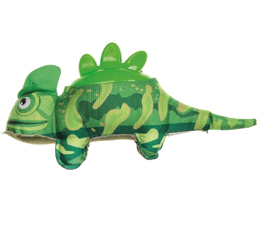 PLASH IGUANA CON SCHIENA IN PLASTICA