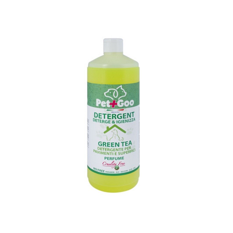 PET&GO DETERGENTE CONCENTRATO 1L Citrus + Green tea fragrance per cucce/superfici e pavimenti