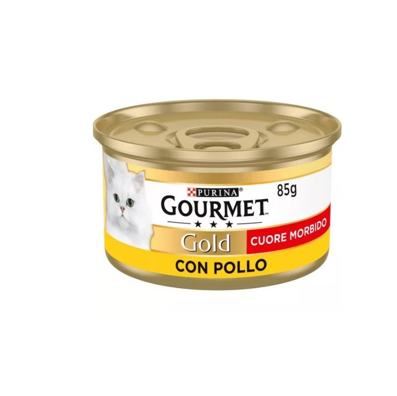 GOURMET GOLD CUORE MORBIDO POLLO GR 85X24
