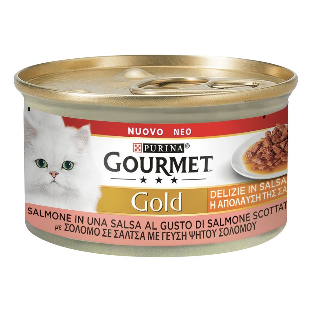 GOURMET GOLD DELIZIE IN SALSA SALMONE GR 85X24