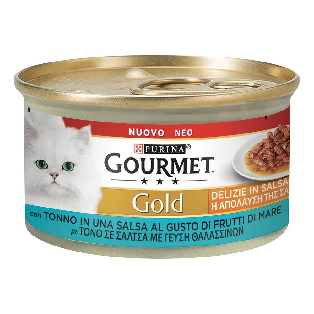 GOURMET GOLD DELIZIE IN SALSA TONNO GR 85X24