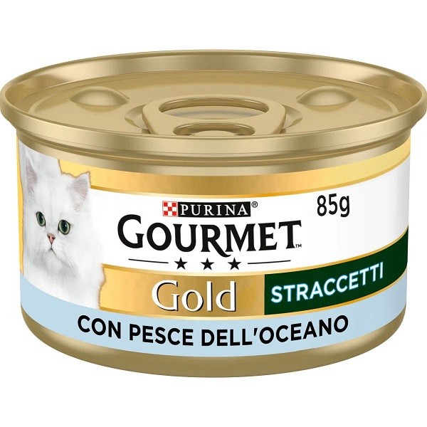 GOURMET GOLD STRACCETTI CON PESCE DELL'OCEANO GR 85 X 24