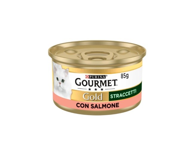 GOURMET GOLD STRACCETTI CON SALMONE GR 85 X 24