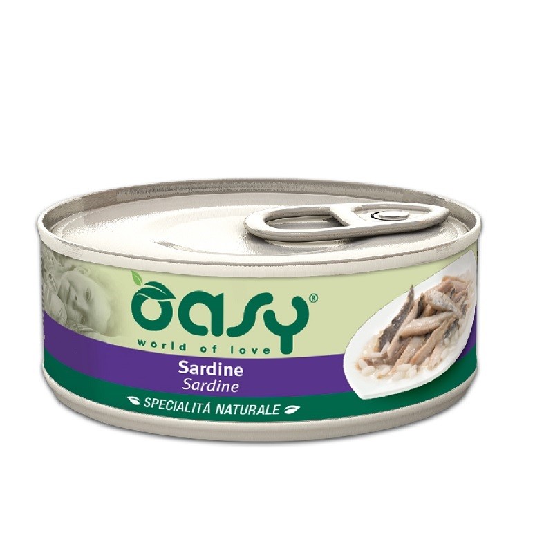 Oasy Wet Cat - SARDINE Lattina 150 gr 6 lattine