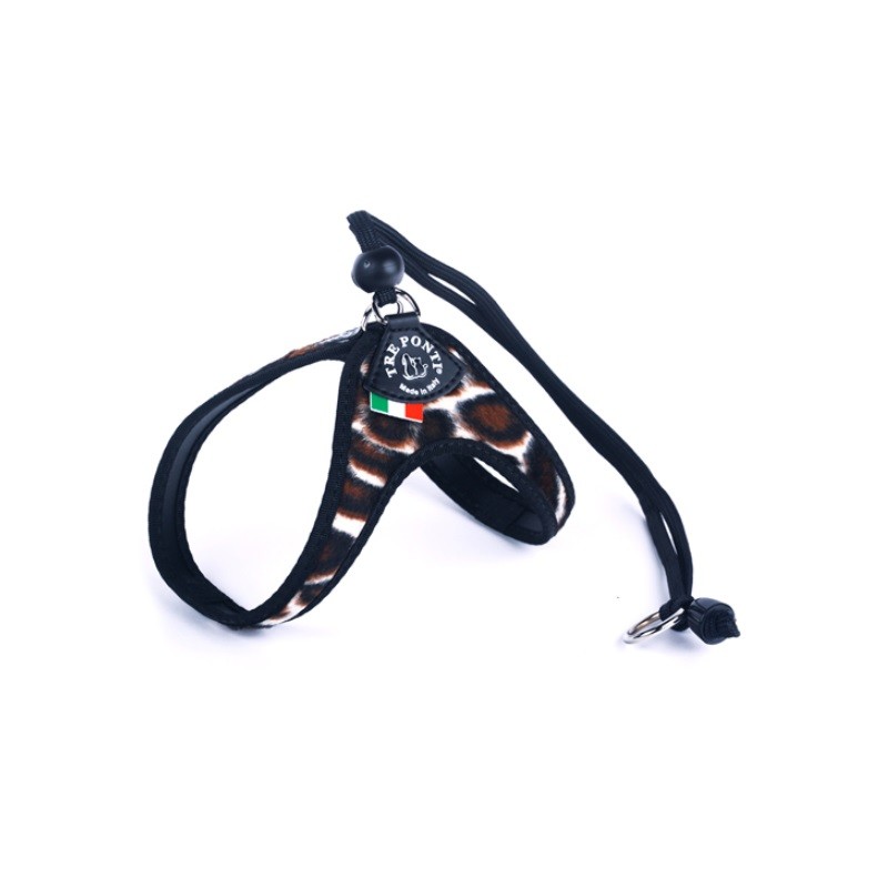 Pett. con pelliccia chiusura con laccio MIS 1,5 GIRAFFA