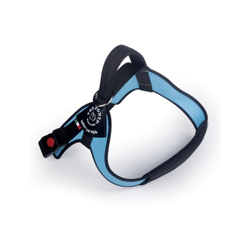 Pett. cani tg. grande Bordo rifrang. MIS. XXL AZZURRA