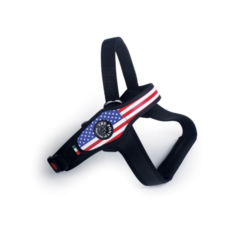 Pett. cani di grossa taglia con dorsale bordo cannete  AMERICA MIS XL