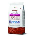 MONGE CANE CROCCHETTE EXTRA SMALL ADULT AGNELLO, RISO E PATATE KG 2,5