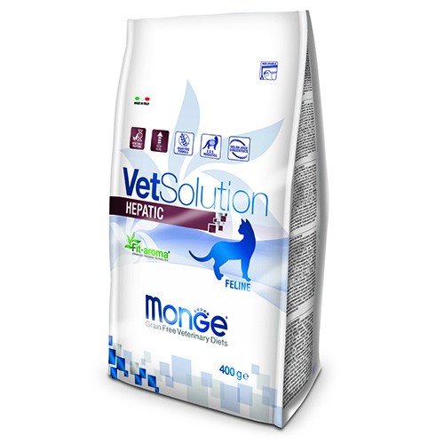 MONGE GATTO CROCCANTINI VET SOLUTION HEPATIC GR 400
