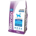 GEMON CROCCANTINI GATTO ADULT COMPLET TONNO E SALMONE KG 2