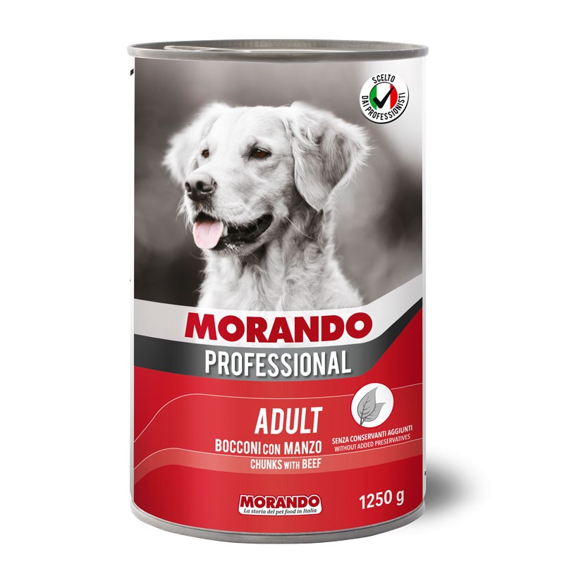 MIGLIOR CANE PROFESSIONAL BOCCONI MANZO GR 1250 (12 lattine)