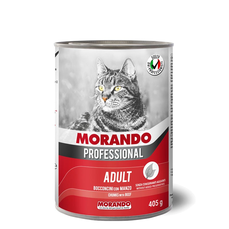 MIGLIOR GATTO PROFESSIONAL BOCCONI MANZO GR 405 (24 lattine)