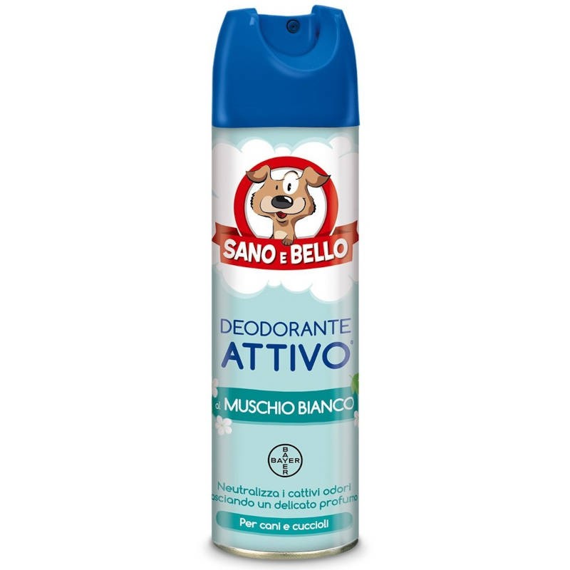 DEODORANTE ATTIVO AL MUSCHIO BIANCO ML 250
