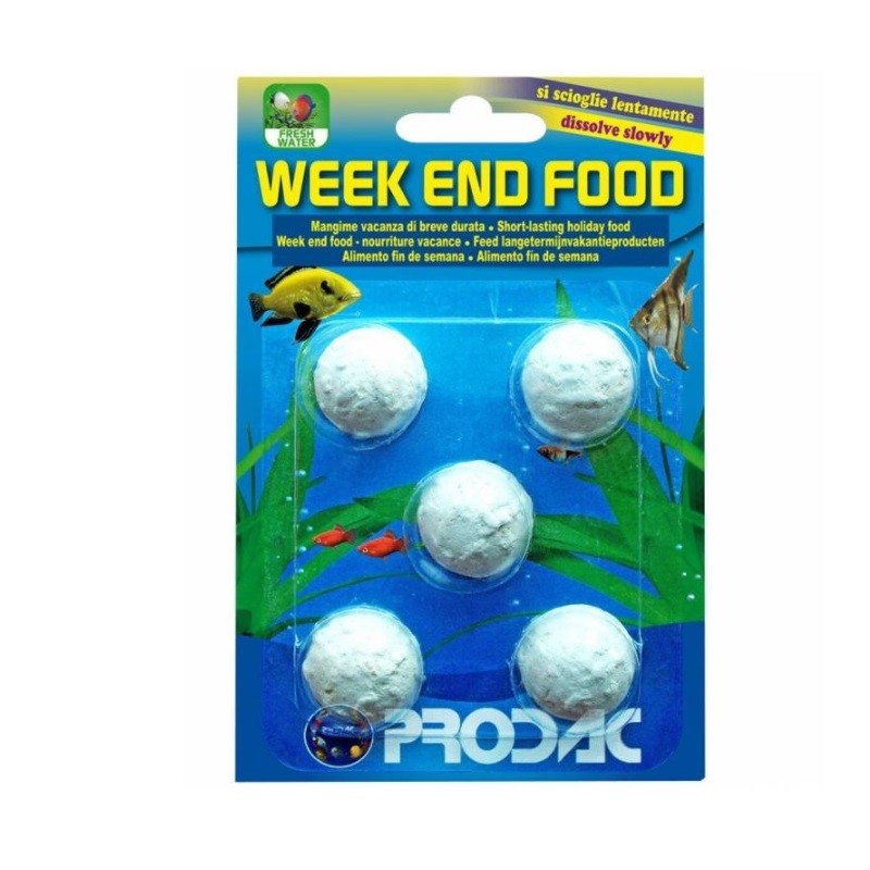 PRODAC WEEKEND FOOD 5 TABLETS 21 GR
