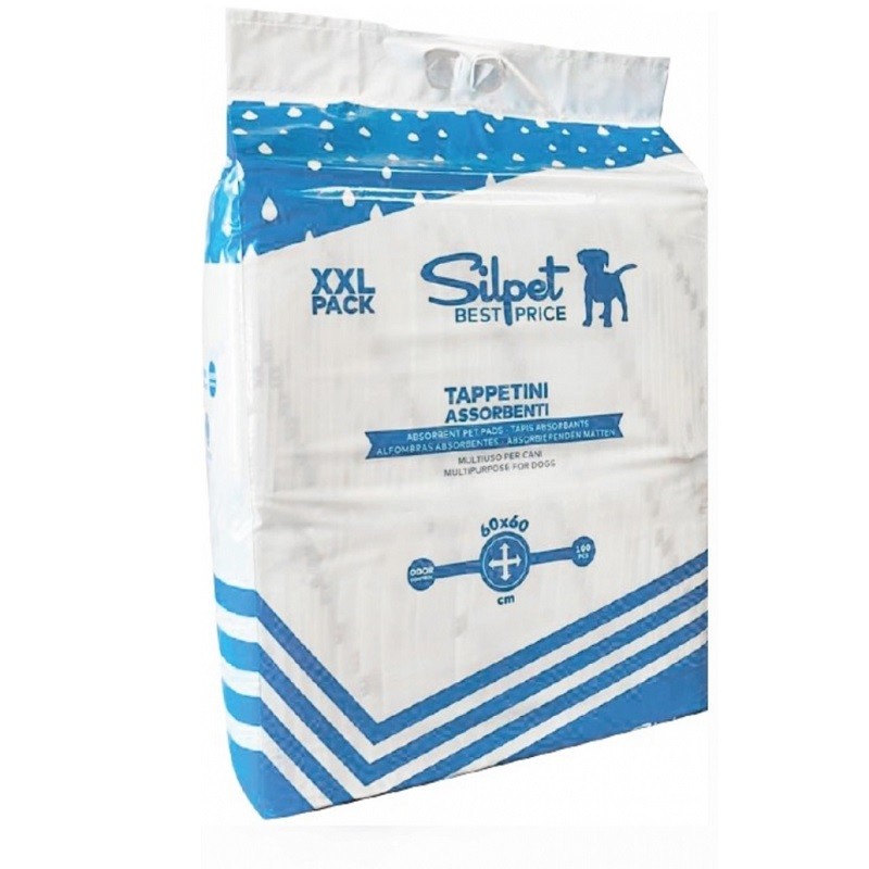 TAPPETINI IGIENICI SILPET BEST PRICE cm 60 x 60 (100 tappetini)
