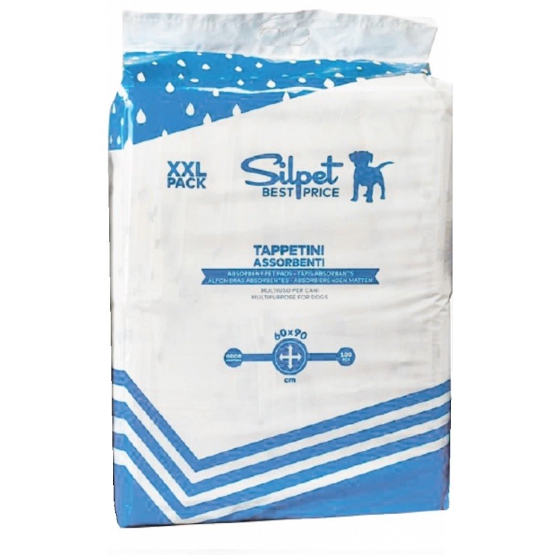 TAPPETINI IGIENICI SILPET BEST PRICE cm 60 x 90 (100 tappetini)