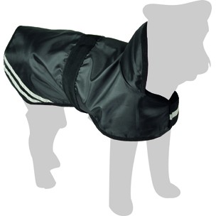 IMPERMEABILE CANE MIKA NERO cm 65