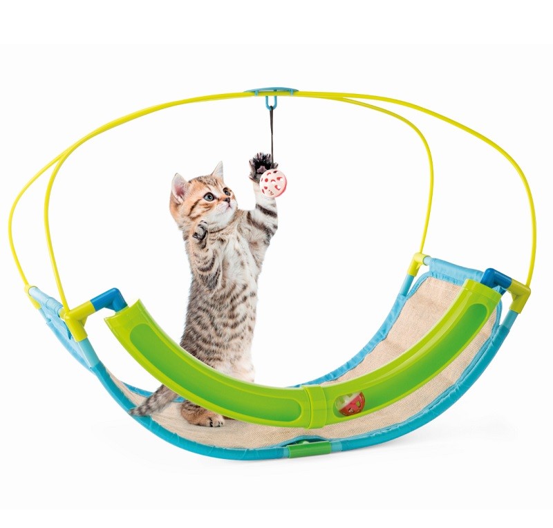 TIRAGRAFFI GIOCO PLAYTIME ROCKING STATION PER GATTI