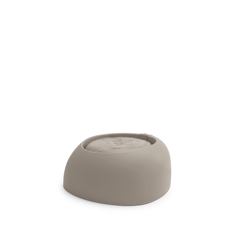 FONTANELLA D'ACQUA PER CANI E GATTI TORTORA cm 32 x 28 x 13,5 lt 2