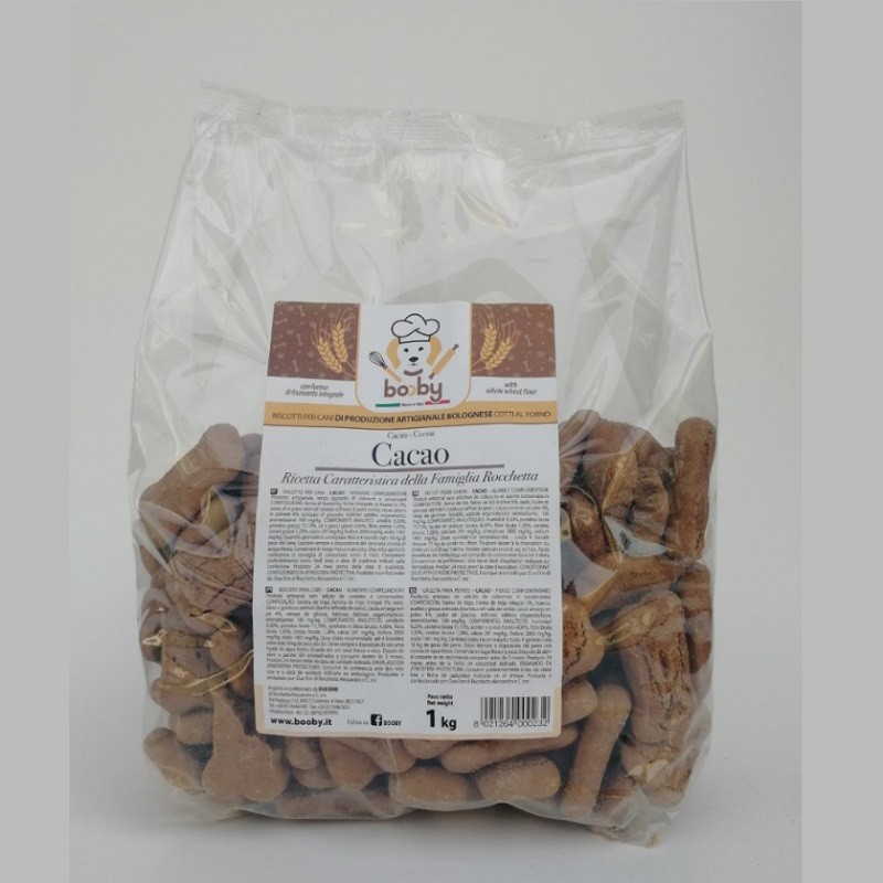 BOOBY BISCOTTI AL CACAO KG 1