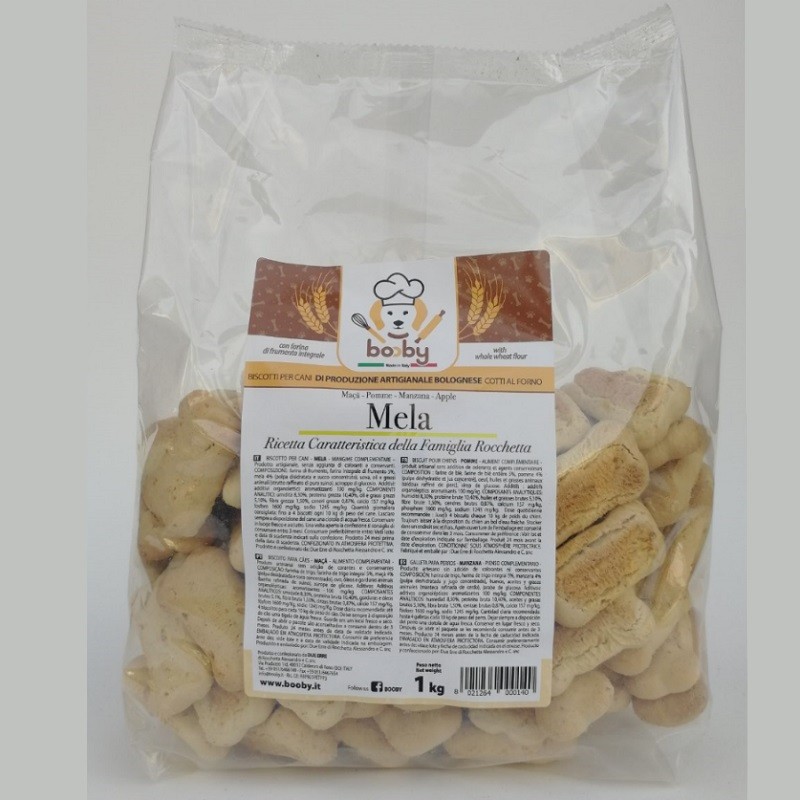 BOOBY BISCOTTI ALL MELA KG 1