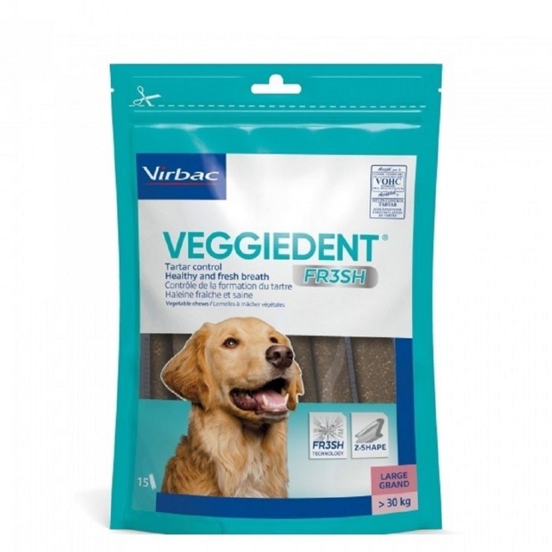 VIRBAC SNACK VEGGIE DENT FRESH L 15 STICK