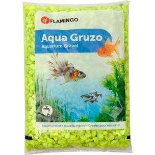 SASSOLINI ORNAMENTALI PER ACQUARIO NEON GIALLA kg 1