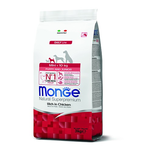 MONGE CROCCHETTE CANE PUPPY MINI KG 3