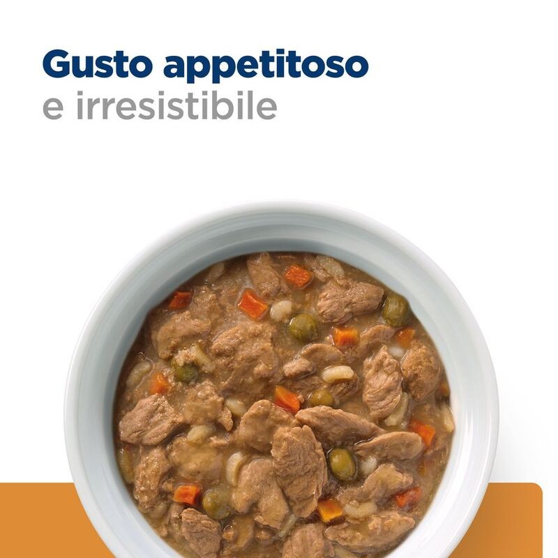 HILL'S PRESCRIPTION DIET SPEZZATINO CANE K/D POLLO E VERDURE GR 354 (12 lattine)