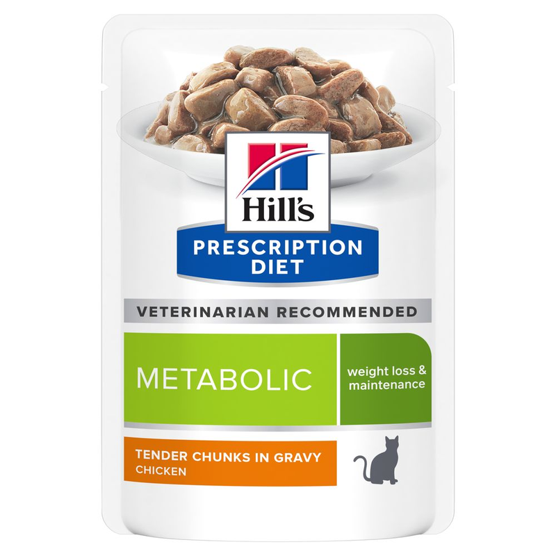 HILL'S PRESCRIPTION DIET BOCCONCINI GATTO BUSTE METABOLIC GR 85 (12 bustine)