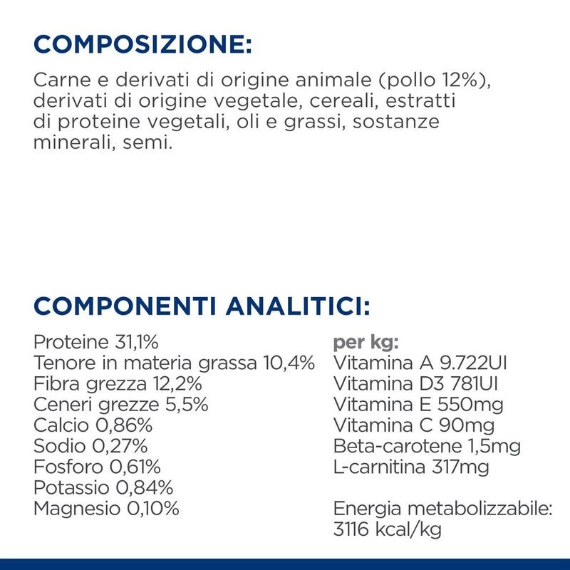 HILL'S PRESCRIPTION DIET CROCCHETTE CANE R/D KG 1,5