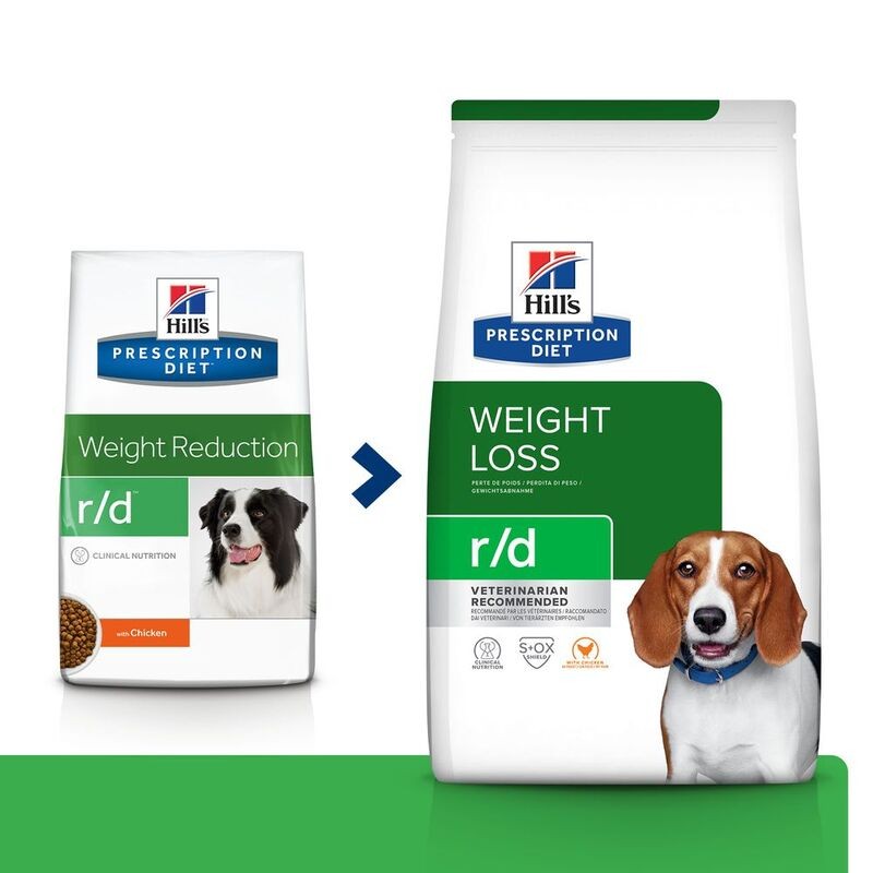 HILL'S PRESCRIPTION DIET CROCCHETTE CANE R/D KG 1,5