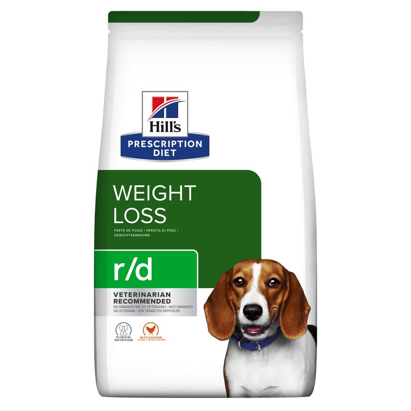 HILL'S PRESCRIPTION DIET CROCCHETTE CANE R/D KG 1,5