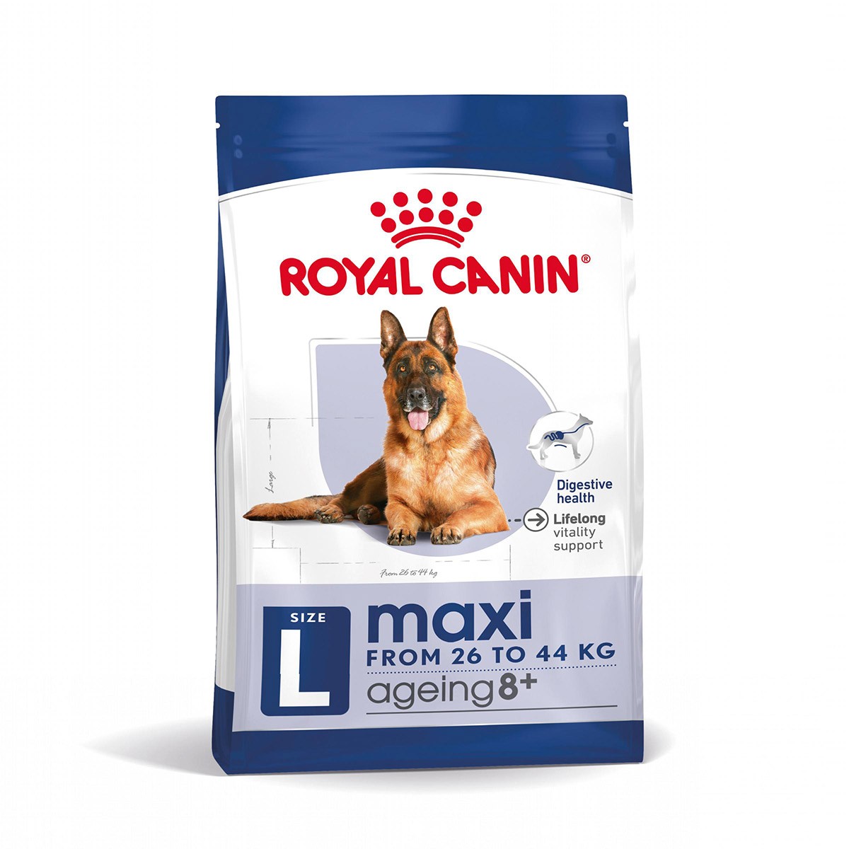 ROYAL CANINÂ® SIZE HEALTH NUTRITION MAXI AGEING 8+ KG 15 - Alimento secco per cani anziani di taglia grande (tra 26 e 44 kg)